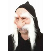 Pánská polomaska Gnoma - Bílá