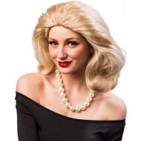 Dámská paruka - Retro, blonďatá