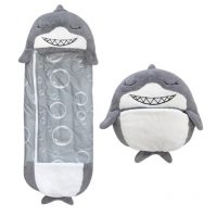 Dětský plyšový spacák - polštářek - velikost S - Žralok