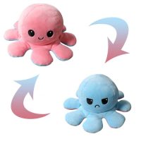Oboustranná chobotnice změna nálad - modro růžová