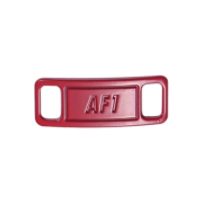 Kovová spona - přezka na tkaničky AF1 - Red