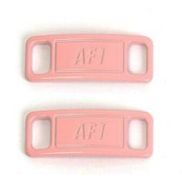 Kovová spona - přezka na tkaničky AF1- Růžová
