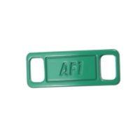 Kovová spona - přezka na tkaničky AF1- Green
