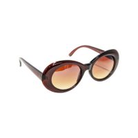 Fashion NIRVANA sluneční brýle unisex - Hnědé