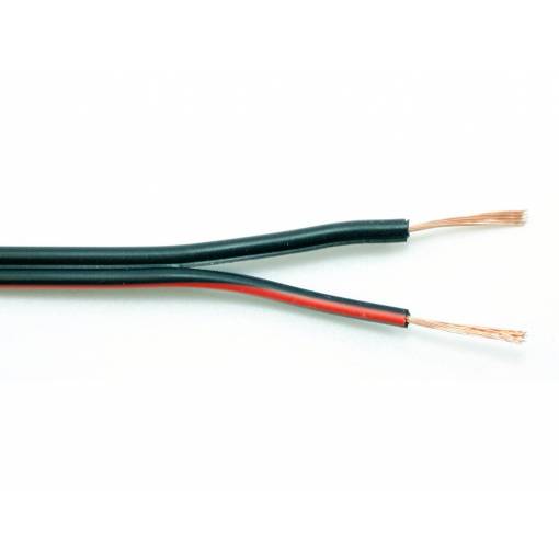 Foto - Dvojlinka CYH - 2x 0,15 mm2 černo rudá