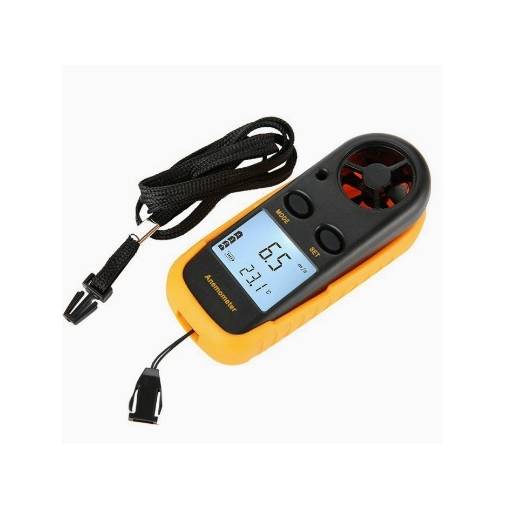 Foto - Měřič rychlosti větru - LCD anemometr