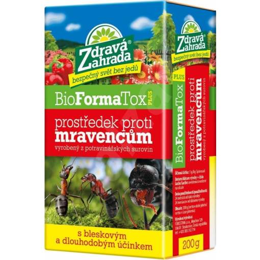 Foto - BIOFORMATOX PLUS ZDRAVÁ ZAHRADA 200g proti mravencům