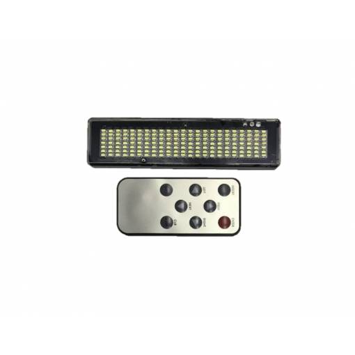 Foto - Programovatelný Auto LED panel s pohyblivým textem a ovladačem