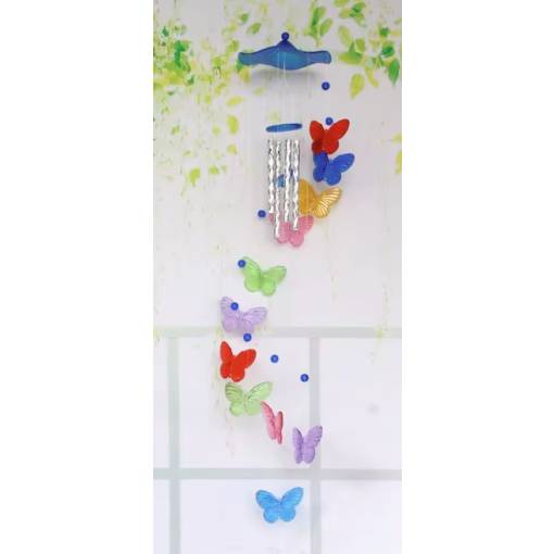 Foto - Zvonkohra Motýlci, dětská - Modrá