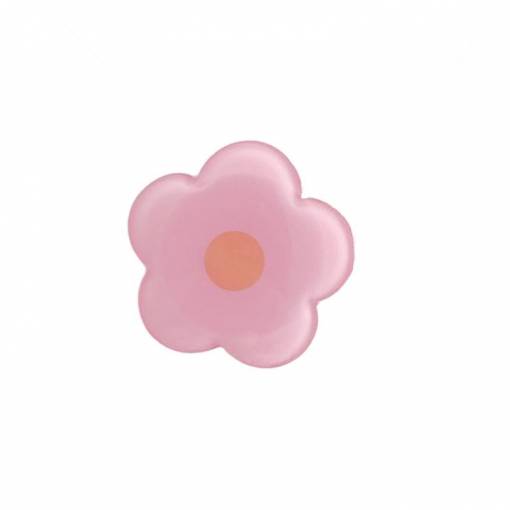 Foto - Pop Socket držák na mobilní telefon - Květina, růžová