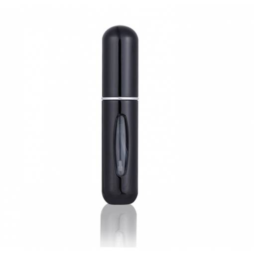 Foto - Cestovní plnitelný rozprašovač na parfém 5 ml - černý