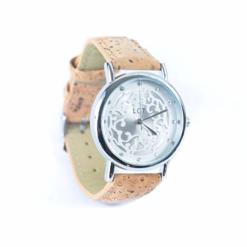 Foto - Dámské korkové hodinky eco-friendly - Laura