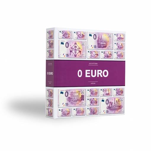 Foto - Leuchtturm album na bankovky Euro Souvenir 0 EURO