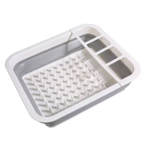Foto - Odkapávač na nádobí - Bílo šedý