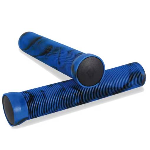 Foto - Žíhané rukojeti na kolo - Modro černé