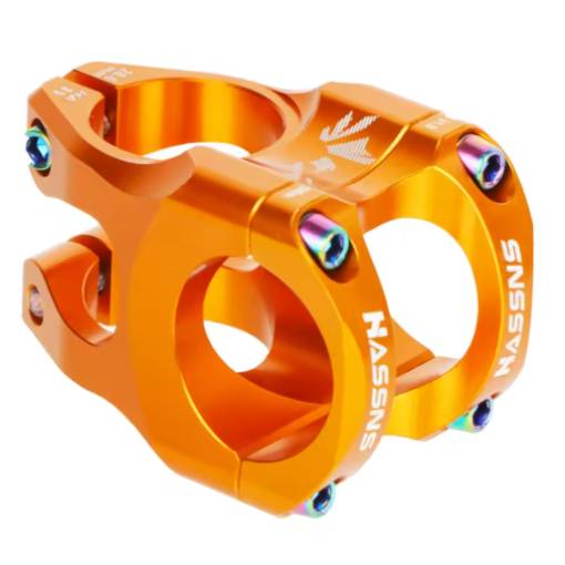 Foto - Nastavitelný představec na řídítka 35 mm - Oranžový
