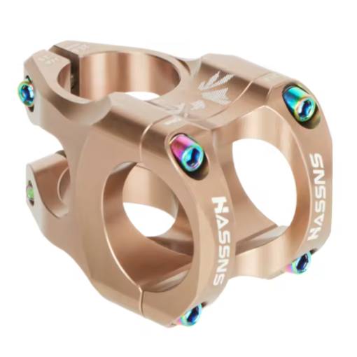 Foto - Nastavitelný představec na řídítka 35 mm - Růžovo zlatý