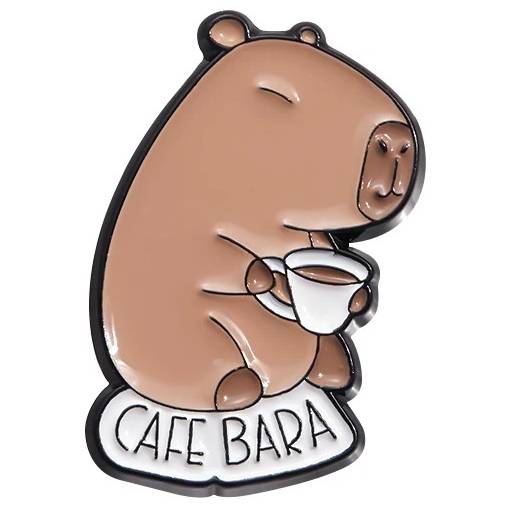Foto - Odznáčky Kapybara - Kafe