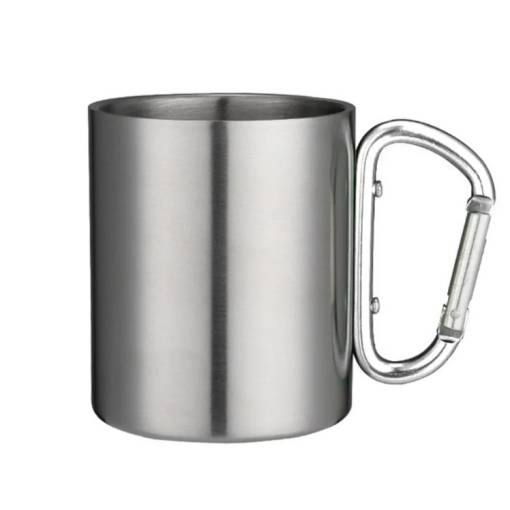 Foto - Kempingový hrnek s karabinou