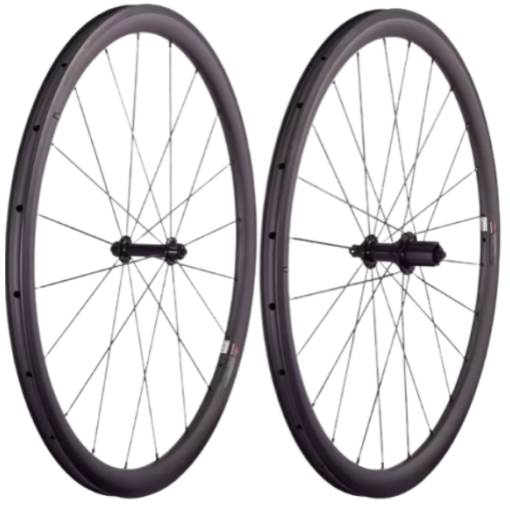 Foto - CSC Ultralehký karbonový set kol 700C 38x25 mm - Tubeless - bez duše, 511/522