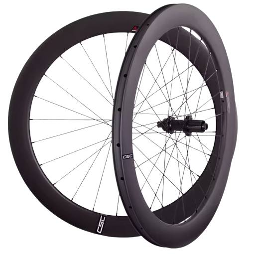 Foto - CSC Ultralehký karbonový set kol 700C 60x25 mm - Clincher - s duší, R13