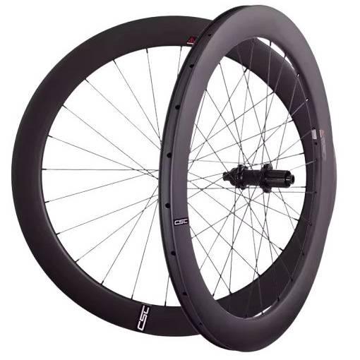 Foto - CSC Ultralehký karbonový set kol 700C 60x25 mm - Clincher - s duší, 511/522