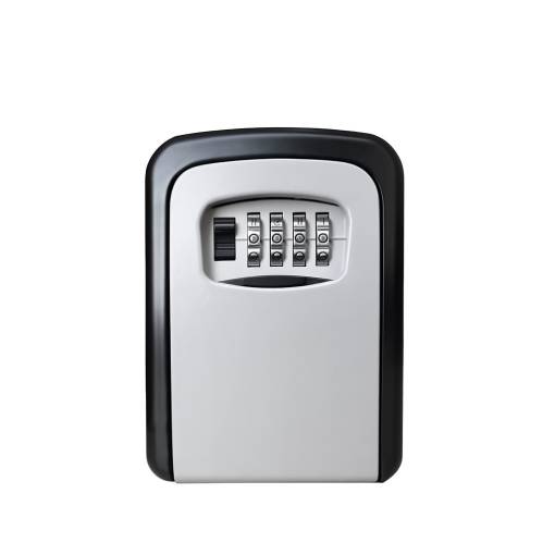 Foto - Bezpečnostní schránka s kódovým zámkem – IP65, Šedá