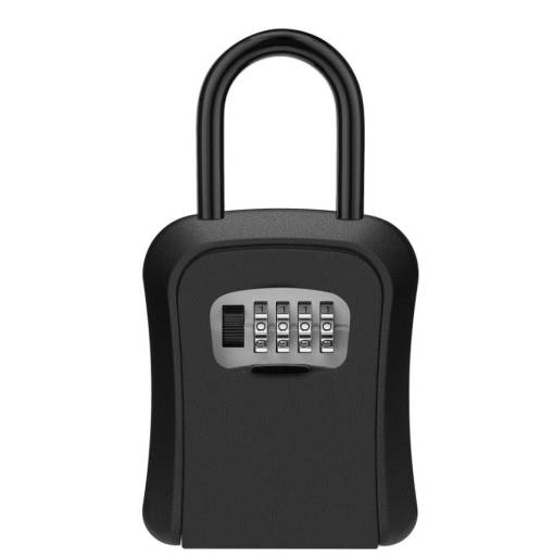 Foto - Závěsný trezor na klíče s 4místným kódem - Černý