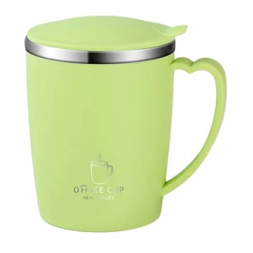 Foto - Termo hrnek s víčkem 350ml - Světle zelený