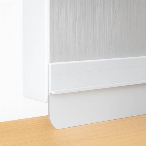 Foto - Samolepicí lišta pod dveře 100 cm - Bílá