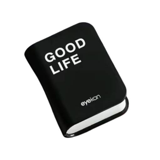 Foto - Cestovní krabička na kontaktní čočky - Černá knížka