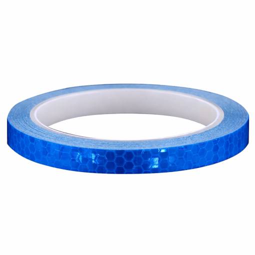 Foto - Reflexní samolepicí páska - Modrá, 1 cm