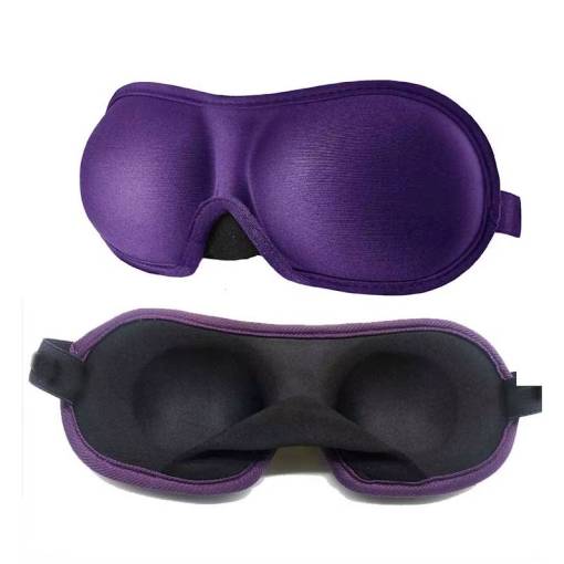 Foto - 3D maska na spaní s páskem na suchý zip