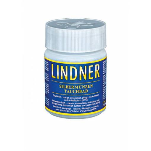 Foto - LINDNER čistící lázeň pro stříbrné mince - 250 ml