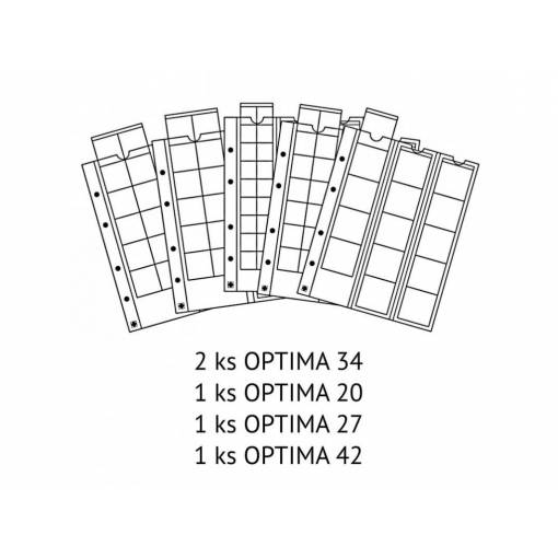 Foto - Průhledné albové listy - OPTIMA SORT