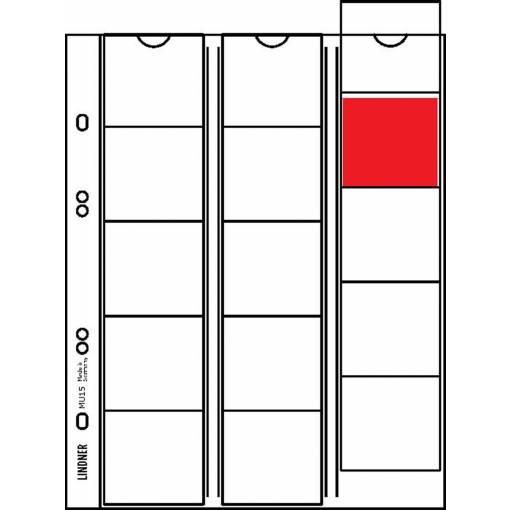 Foto - Průhledné albové listy - MU15R