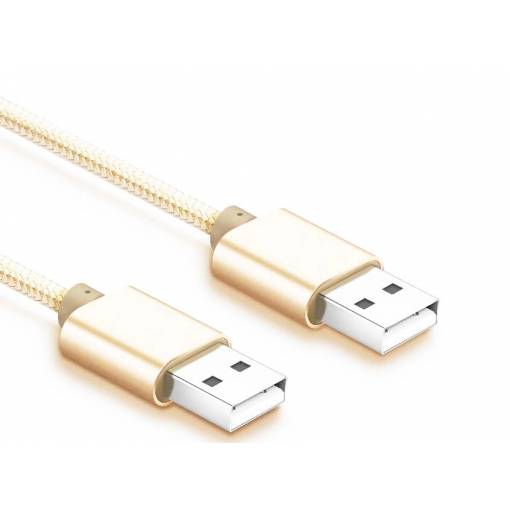 Foto - Propojovací kabel USB 2.0 A - USB 2.0 A 1m