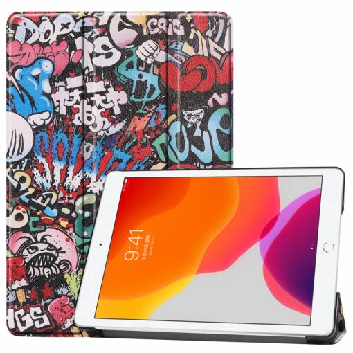 Foto - Obal Olejomalba na iPad 10.2" (2019 / 2020 / 2021) - Graffiti