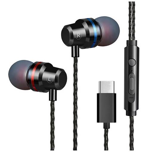 Foto - Sluchátka Thin T1 (USB-C) - Černá