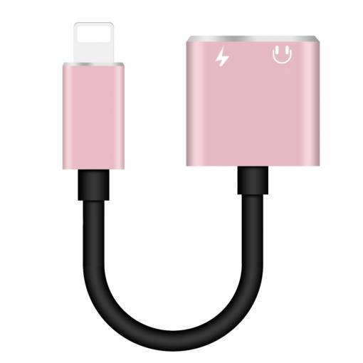 Foto - Redukce z lightning na 2x lightning - Růžově zlatá