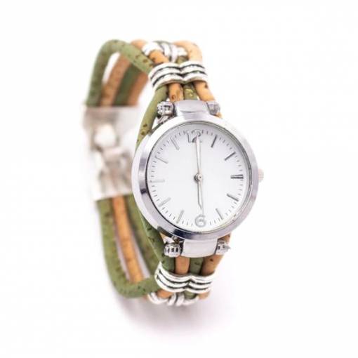 Foto - Dámské korkové hodinky Brenda eco-friendly