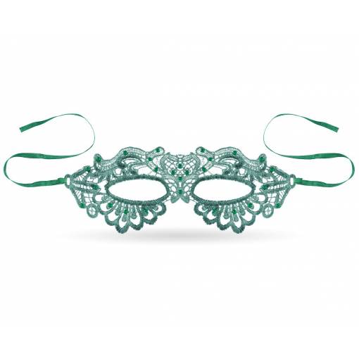 Foto - Krajková maska - Emerald Lady