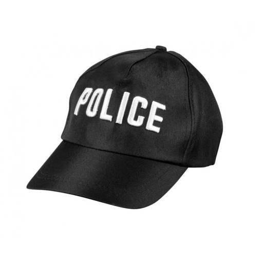 Foto - Policejní kšiltovka - černá