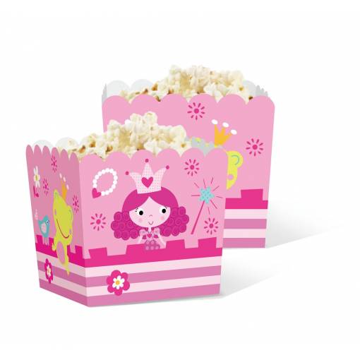 Foto - Boxy na popcorn - Princezna, 5 kusů