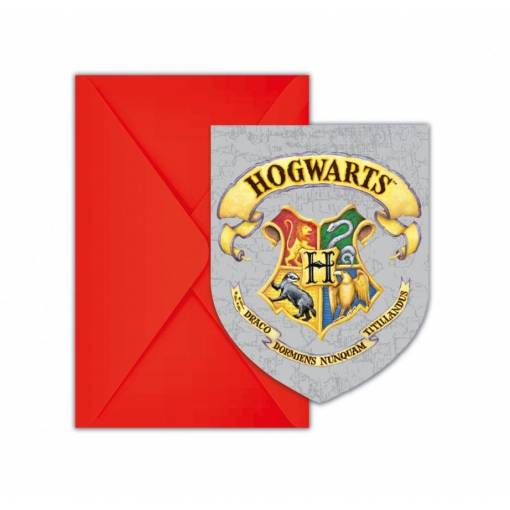 Foto - Pozvánky - Harry Potter, 6 ks