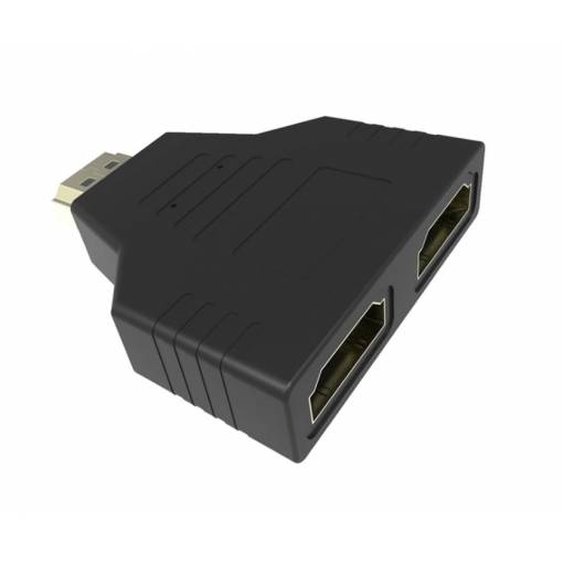 Foto - HDMI rozdvojka adaptér 1080P, 1x samec / 2x samice