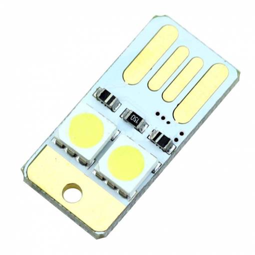 Foto - Mini kapesní svítilna - USB LED
