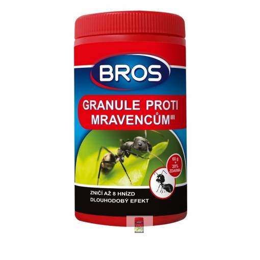 Foto - Insekticid BROS granule proti mravencům 60g