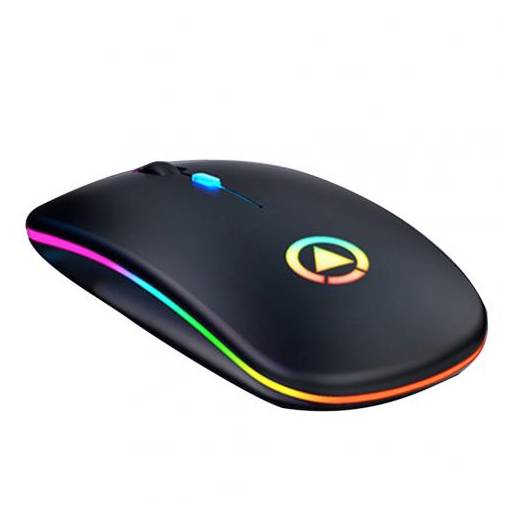 Foto - Bezdrátová myš s barevým podsvícením