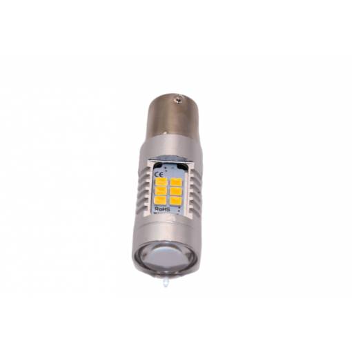 Foto - Auto LED žárovka BA15S 1156 P21W R5W CAN BUS - Oranžová